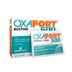 Shedir Pharma Oxafort 500 - Integratore per il mantenimento di ossa normali, 18 bustine