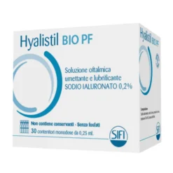Sifi Hyalistil Bio PF Soluzione Oftalmica Lubrificante 0,2%, 30 flaconcini