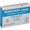 Simecrin 40 Mg Compresse Masticabili 50 Compresse
