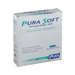 Sixtem Life Pura Soft - Veli di Garza Idrofila TNT 10x10cm, 100 veli