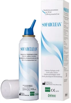 Sofar Sofarclean Soluzione Fisiologica Sterile Pressurizzata, 150ml