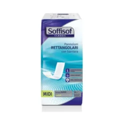 Soffisof Classic - Pannoloni Rettangolari con Barriera, 30 pannoloni