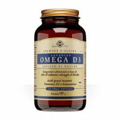 Solgar Advanced Omega D3 - Integratore per la funzione cardiaca, cerebrale e visiva, 120 perle