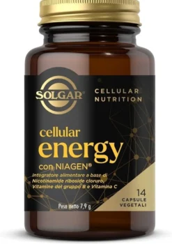 Solgar Cellular Energy - Integratore vegetale Solgar per l'energia cellulare, 14 capsule