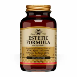 Solgar Estetic Formula Integratore Capelli Pelle e Unghie, 60 Tavolette