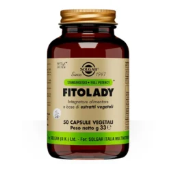 Solgar Fitolady - Integratore per i disturbi del ciclo e della menopausa, 50 capsule vegetali