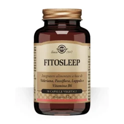 Solgar Fitosleep Integratore Sonno e Rilassamento, 30 Capsule Vegetali
