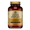 Solgar Lisina Simplex - Integratore alimentare ricostituente con L-lisina, 50 capsule vegetali