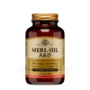 Solgar Merl Oil A & D - Integratore ricostituente a base di olio di fegato di merluzzo, 100 perle