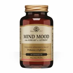 Solgar Mind Mood - Integratore alimentare per l'umore e il benessere mentale, 30 tavolette
