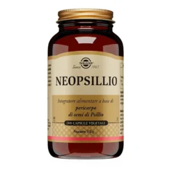 Solgar Neopsillio - Integratore alimentare per la regolarità intestinale, 200 capsule vegetali