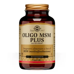Solgar Oligo Msm Plus Integratore Alimentare, 60 Tavolette