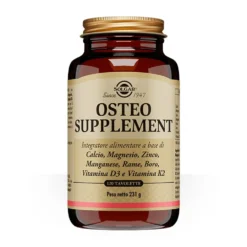 Solgar Osteo Supplement - Integratore alimentare per la salute di ossa e denti, 120 tavolette