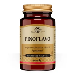 Solgar Pinoflavo - Integratore alimentare antiossidante per il microcircolo, 30 capsule vegetali