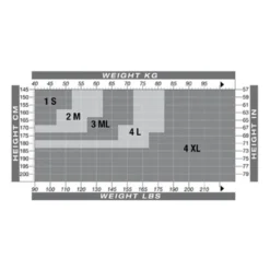 Solidea Marilyn 140DEN 18-21 mmHg - Collant autoreggente compressivo per il microcircolo taglia 4L colore nero, 1 paio