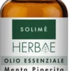 Solimè Herbae menta piperita olio essenziale - Integratore alimentare per le vie respiratorie, 10 ml