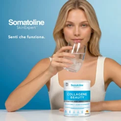 Somatoline Collagene Beauty Tropical Integratore in polvere per la pelle e i capelli, 198 g