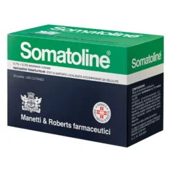 Somatoline Crema Anticellulite 0,1% + 0,3% Emulsione Cutanea per Adiposità Localizzata e Cellulite, 30 Bustine Uso Esterno