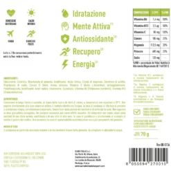Somatoline HyDrop Electrolyte Integratore per l'idratazione gusto mango e frutto della passione, 20 compresse