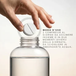 Somatoline HyDrop Electrolyte Integratore per l'idratazione gusto pesca, 20 compresse