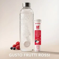 Somatoline HyDrop Electrolyte Integratore per l'idratazione gusto frutti rossi, 20 compresse