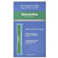 Somatoline In&Out Drenante Kit per il drenaggio e il microcircolo 20 stick + crema da 250 ml