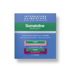 Somatoline SkinExpert Body Age Advanced - Integratore per la menopausa giorno e notte, 28 stick