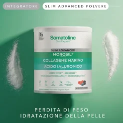 Somatoline Slim Advanced Integratore in polvere snellente e tonificante, 275 g