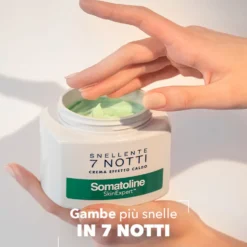 Somatoline Snellente 7 Notti - Crema corpo ad effetto caldo per snellire e drenare, 400 ml