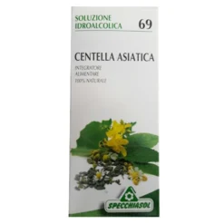 Specchiasol Centella Asiatica - Soluzione idroalcolica per la funzionalità del microcircolo, 50 ml