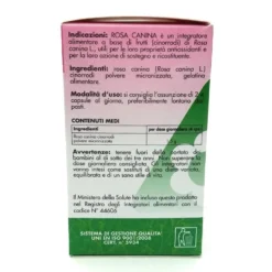 Specchiasol Rosa Canina - Integratore con azione antiossidante e ricostituente, 75 capsule