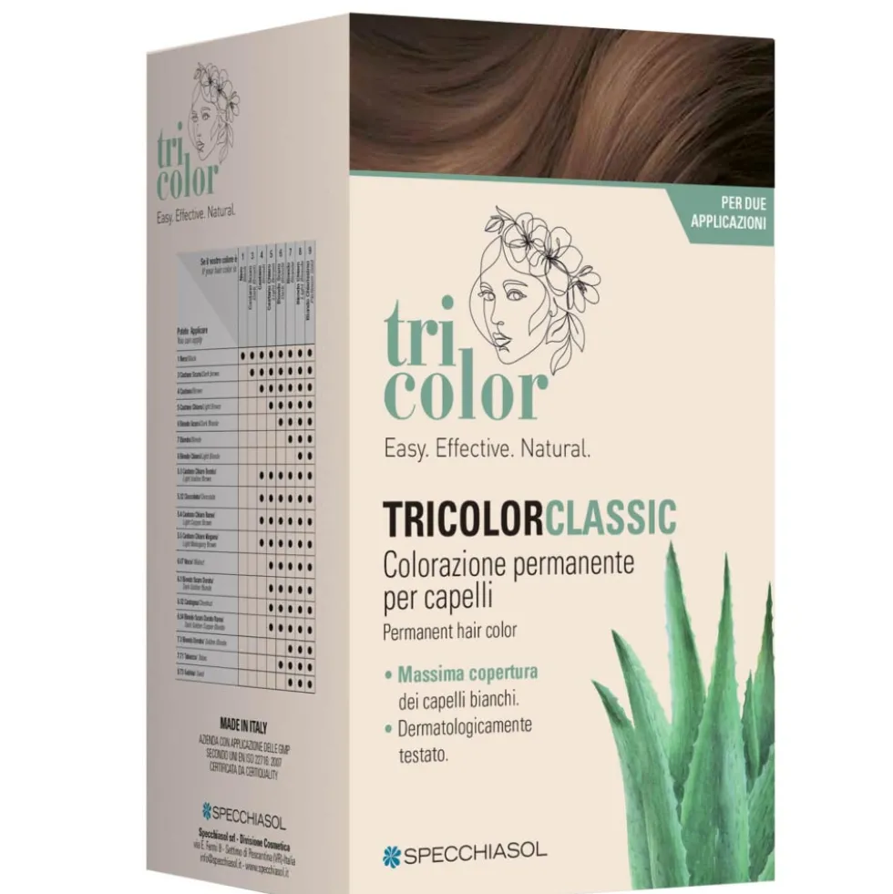 Specchiasol Tricolor - Classic Colorazione Permanente Capelli 7.3 Cannella