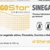 Stardea Regostar Sinegas - Integratore per flatulenza con carbone vegetale, 30 compresse