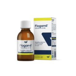 Sterilfarma Flogamil soluzione orale 100 ml cioccolato - Sciroppo lenitivo per la gola, 100 ml