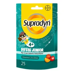 Supradyn Difese Junior - Integratore per le difese immunitarie, 25 caramelle gommose