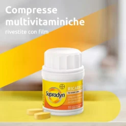 Supradyn Ricarica - Integratore multivitaminico per contrastare la stanchezza, 35 compresse