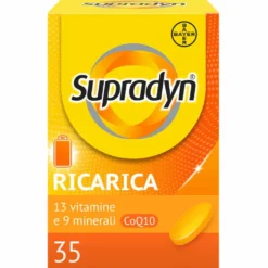 Supradyn Ricarica - Integratore multivitaminico per contrastare la stanchezza, 35 compresse