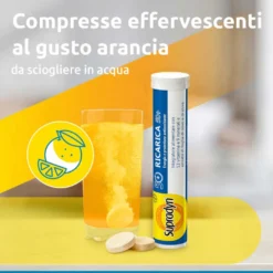 Supradyn Ricarica 50+ - Integratore multivitaminico per l'energia, 15 compresse effervescenti