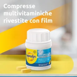 Supradyn Ricarica 50+ - Integratore di vitamine e minerali per l'energia, 90 compresse