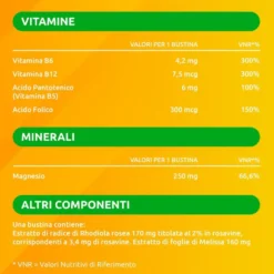 Supradyn Ricarica No Stress Integratore Vitamine e Magnesio, 20 Buste