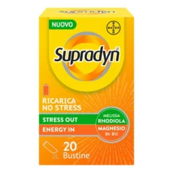 Supradyn Ricarica No Stress Integratore Vitamine e Magnesio, 20 Buste