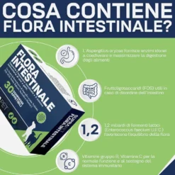 Suprapet Flora Intestinale Cani e Gatti Integratore Fermenti Lattici Probiotici, 30 Compresse