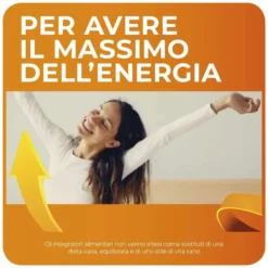 Sustenium Plus Integratore Energizzante con Creatina Succo d'Arancia, 12 Bustine