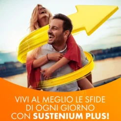 Sustenium Plus Integratore Energizzante con Vitamine Minerali e Aminoacidi, 22 Bustine