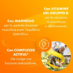 Sustenium Plus 50+ - Integratore energizzante per l'energia fisica e mentale, 24 bustine