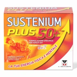 Sustenium Plus 50+ - Integratore per l'energia fisica e mentale degli adulti, 16 bustine