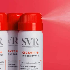 SVR Cicavit+ - Spray lenitivo anti-prurito e anti-segni per la pelle sensibile, 40 ml