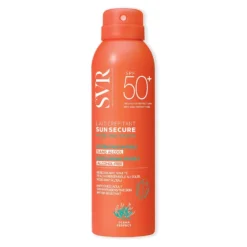 SVR Sun Secure - Lait Crepitant SPF50+ Latte Solare Idratante Protettivo, 200ml