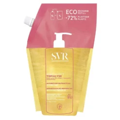 SVR Topialyse - Ricarica di olio detergente relipidante e anti-prurito per la pelle secca, 1 L