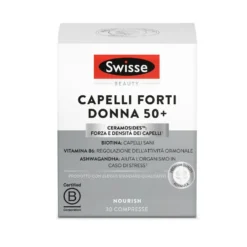 Swisse Beauty - Capelli Forti Donna 50+ Integratore Alimentare, 30 compresse